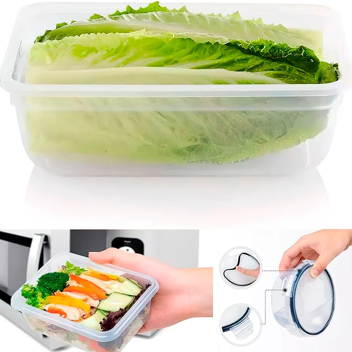 Juego de Recipientes CROiX Herméticos Apilables con Tapa x24 Unidades - Imagen 3