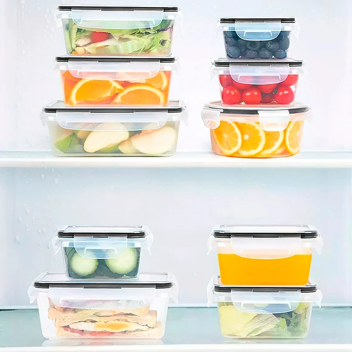 Juego de Recipientes CROiX Herméticos Apilables con Tapa x24 Unidades - Imagen 6