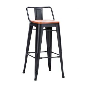 BUTACA TOLIX LEVEL CON ASIENTO DE MADERA (NG)