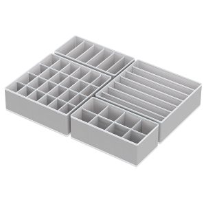 ORGANIZADOR DE CAJON DECOTEAM SET 4PCS