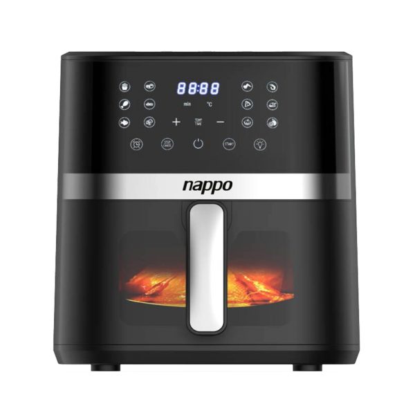 FREIDORA SIN ACEITE NAPPO DIGITAL 7L NEGRA NEF-218 - Imagen 2