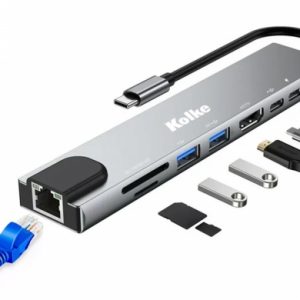 HUB USB C 8 EN 1 KCH-681 KOLKE
