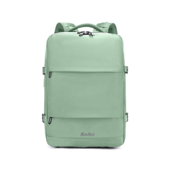 MOCHILA ANTI-ROBO JOURNEY KVM-654 VERDE AGUA