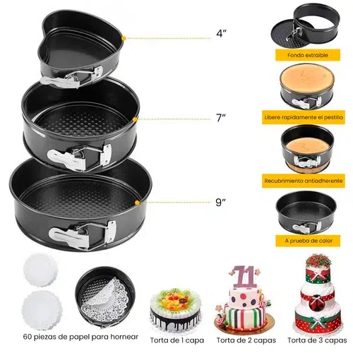 SET DE UTENSILIOS 512 PCS CROIX P/COCINA - Imagen 3