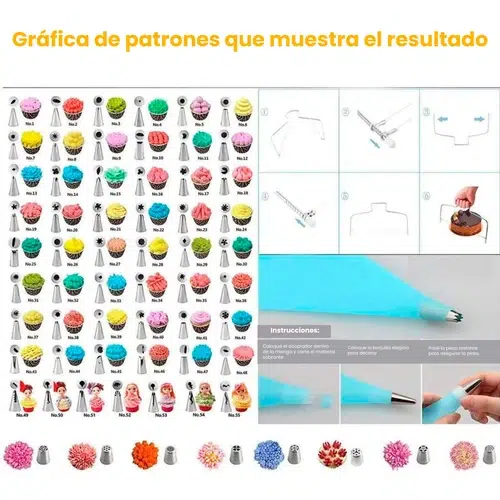 SET DE UTENSILIOS 512 PCS CROIX P/COCINA - Imagen 5