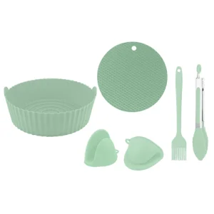 SET DE UTENSILIOS 6 PCS REDONDO CROIX VERDE