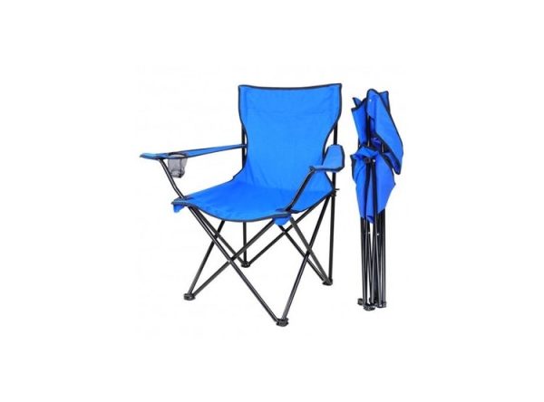 SILLÓN PLEGABLE CON POSA BRAZOS Y PORTA VASOS - Imagen 3