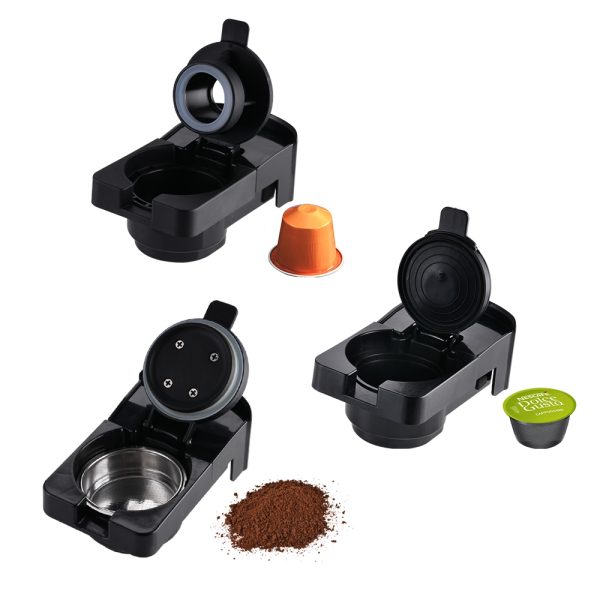 CAFETERA 3 EN 1 MULTICÁPSULAS NAPPO ROJA NEC-215 - Imagen 6