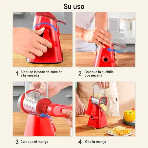 RALLADOR MULTIFUNCION CROIX NERA-212 - Imagen 7