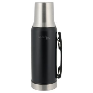 TERMO 1.2L C/TAPA MATE AC.INOX DUO NEGRO