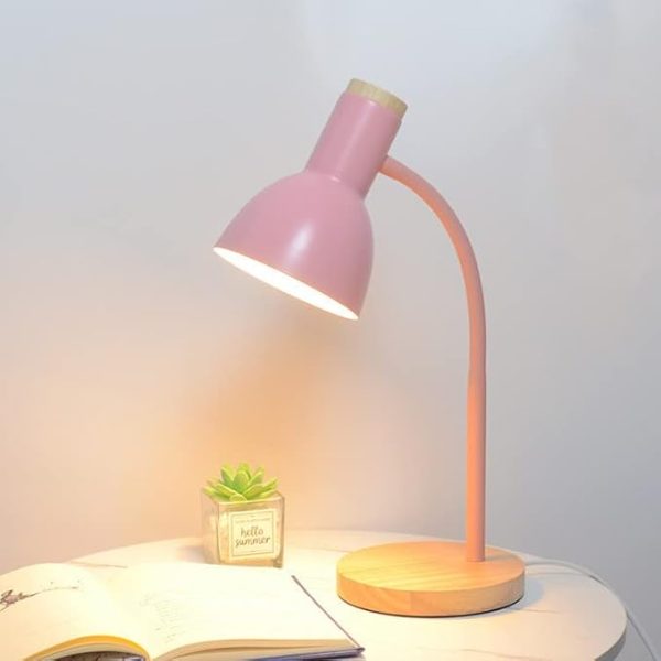 LAMPARA DE ESCRITORIO DECOTEAM DOL-035 ROSA - Imagen 4