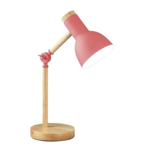 LAMPARA ARTICULADA DE ESCRITORIO DECOTEAM DOL-034 ROSA
