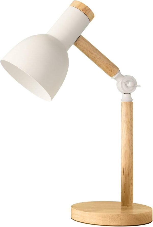 LAMPARA ARTICULADA DE ESCRITORIO DECOTEAM DOL-034 BLANCA