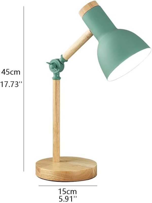 LAMPARA ARTICULADA DE ESCRITORIO DECOTEAM DOL-034 VERDE - Imagen 6