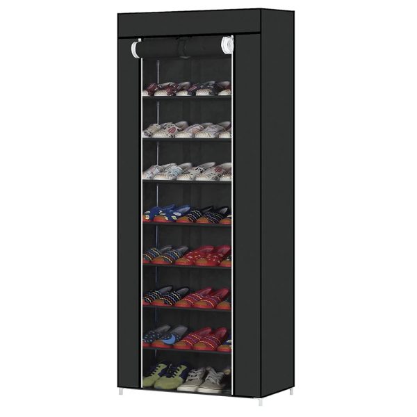 ESTANTERIA TNT DECOTEAM 7 ESTANTES DME-011 NEGRO