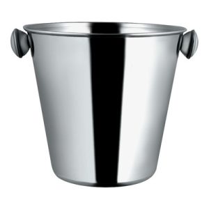 BALDE DE HIELO ACERO MATE D12CM
