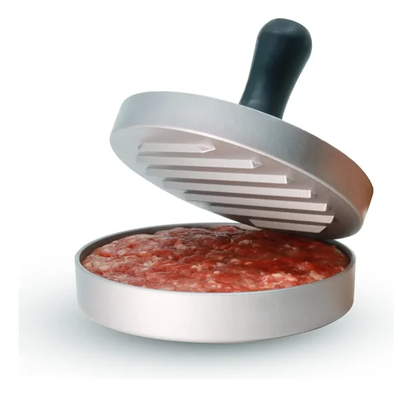 PRENSA PARA HAMBURGUESAS D12CM ALUMINIO - Imagen 2