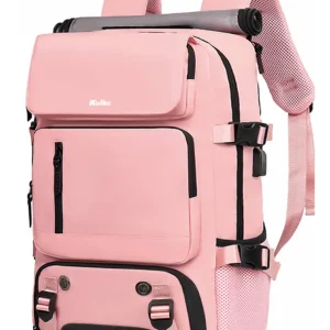 MOCHILA DE VIAJES HIKES KVM-720 ROSA