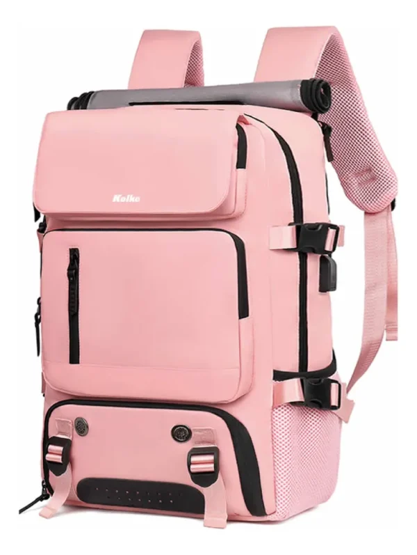 MOCHILA DE VIAJES HIKES KVM-720 ROSA