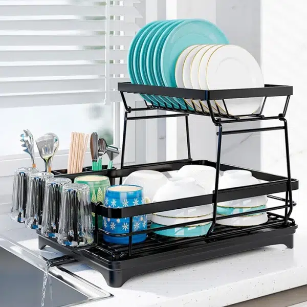 ESCURRIDOR DE VAJILLA 42*30*34CM DECOTEAM DCE-039 - Imagen 10