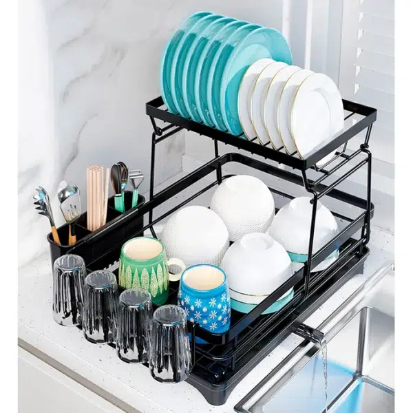 ESCURRIDOR DE VAJILLA 42*30*34CM DECOTEAM DCE-039 - Imagen 9