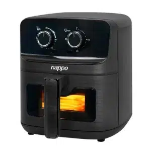 FREIDORA SIN ACEITE NAPPO EASYFRY 4,5L ROJO Y NEGRO NEF-214