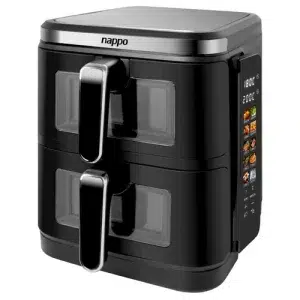 FREIDORA DIGITAL NAPPO SIN ACEITE DOBLE VERTICAL DUAL PRO 11L NEF-251