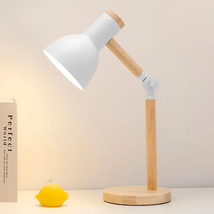 LAMPARA ARTICULADA DE ESCRITORIO DECOTEAM DOL-034 BLANCA - Imagen 10