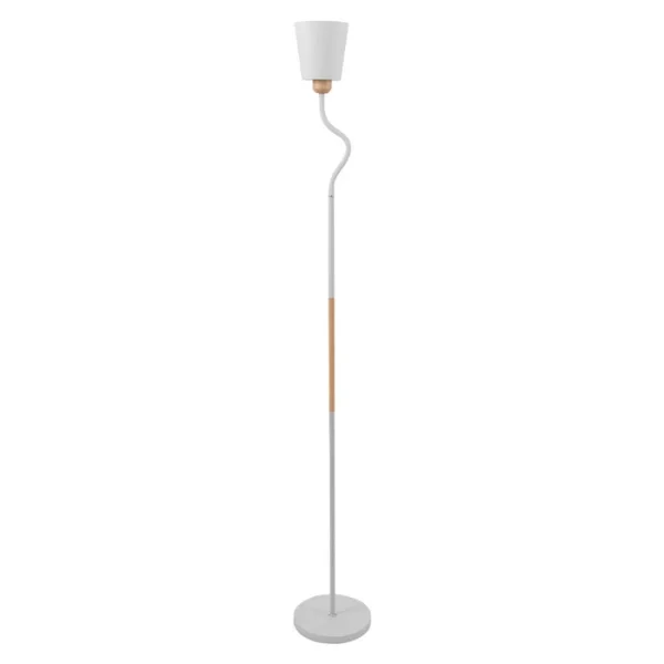 LAMPARA DE PIE DECOTEAM DLL-036 BLANCA - Imagen 2