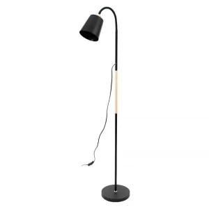LAMPARA DE PIE DECOTEAM DLL-036 NEGRA