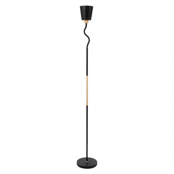 LAMPARA DE PIE DECOTEAM DLL-036 NEGRA - Imagen 2