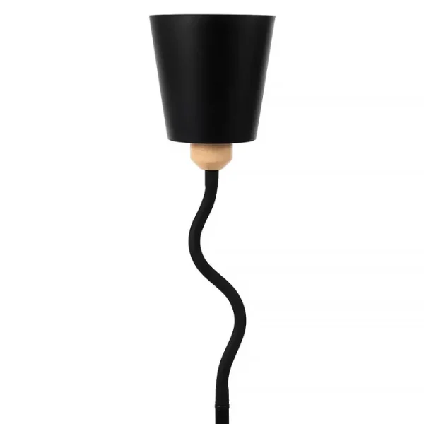 LAMPARA DE PIE DECOTEAM DLL-036 NEGRA - Imagen 3