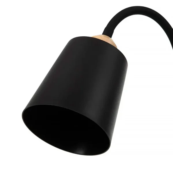 LAMPARA DE PIE DECOTEAM DLL-036 NEGRA - Imagen 4