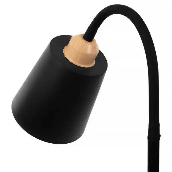 LAMPARA DE PIE DECOTEAM DLL-036 NEGRA - Imagen 5