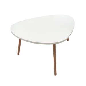 MESA CENTRICA TRIANG  BAMBOO C/BLANCO 99X70X46CM