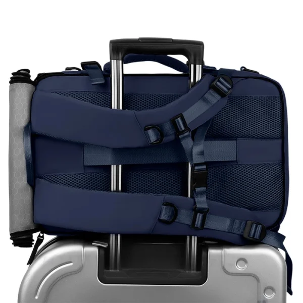 MOCHILA DE VIAJES HIKES KVM-720 AZUL - Imagen 9