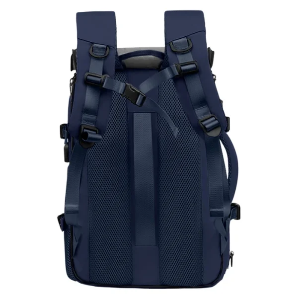 MOCHILA DE VIAJES HIKES KVM-720 AZUL - Imagen 5