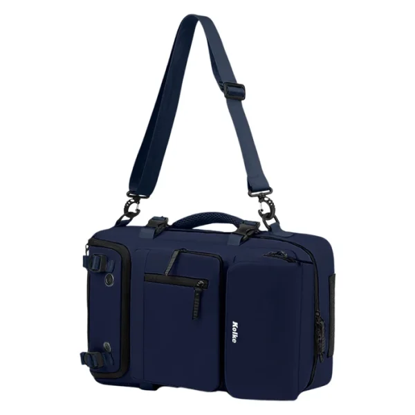 MOCHILA DE VIAJES HIKES KVM-720 AZUL - Imagen 8