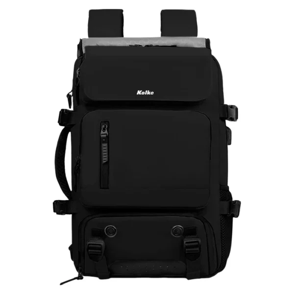 MOCHILA DE VIAJES HIKES KVM-720 NEGRA - Imagen 2
