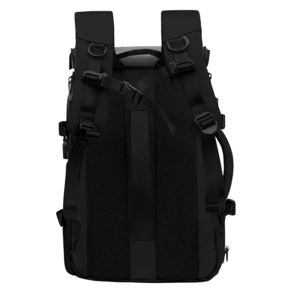 MOCHILA DE VIAJES HIKES KVM-720 NEGRA - Imagen 4