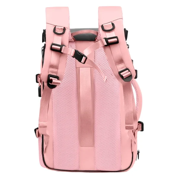 MOCHILA DE VIAJES HIKES KVM-720 ROSA - Imagen 6