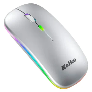 MOUSE OPTICO INALAMBRICO DUAL KEM-699 GRIS