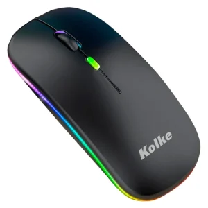MOUSE OPTICO INALAMBRICO DUAL KEM-699 NEGRO