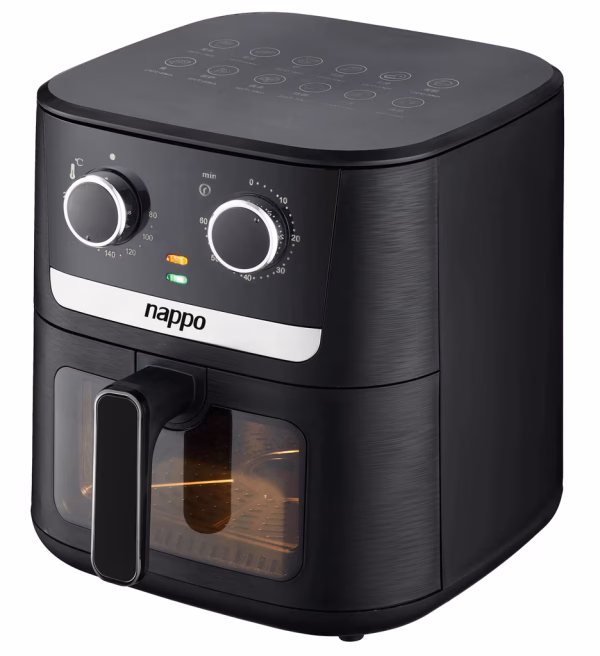 FREIDORA NAPPO SIN ACEITE MECANICA MASTER 7L NEF-245 NEGRA