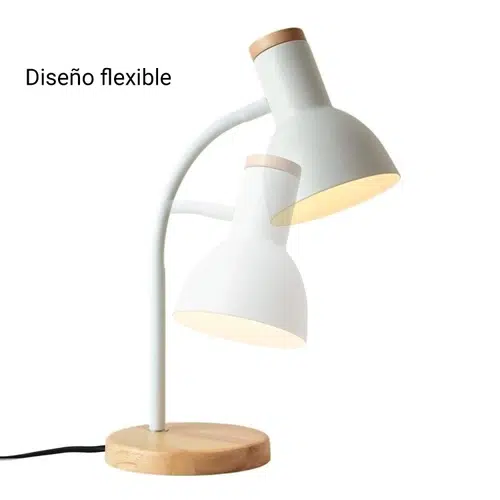 LAMPARA DE ESCRITORIO DECOTEAM DOL-035 BLANCA - Imagen 2