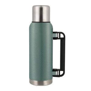 TERMO 1.0L DOBLE PARED VERDE + TAPON EXTRA TRITON