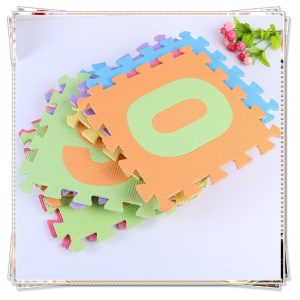 PISOS GOMA EVA PRIMERA INFANCIA NUMERICO 26 PIEZAS
