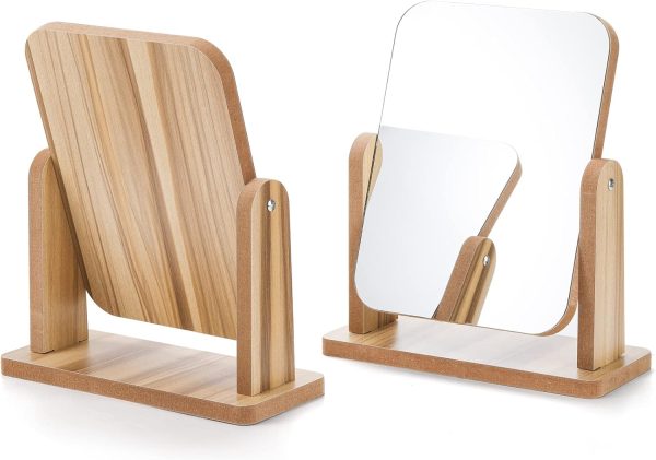ESPEJO PARA MAQUILLAJE DE MADERA DINAMICO - Imagen 3