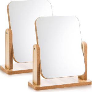 ESPEJO PARA MAQUILLAJE DE MADERA DINAMICO