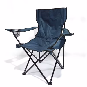 SILLÓN PLEGABLE CON POSA BRAZOS Y PORTA VASOS